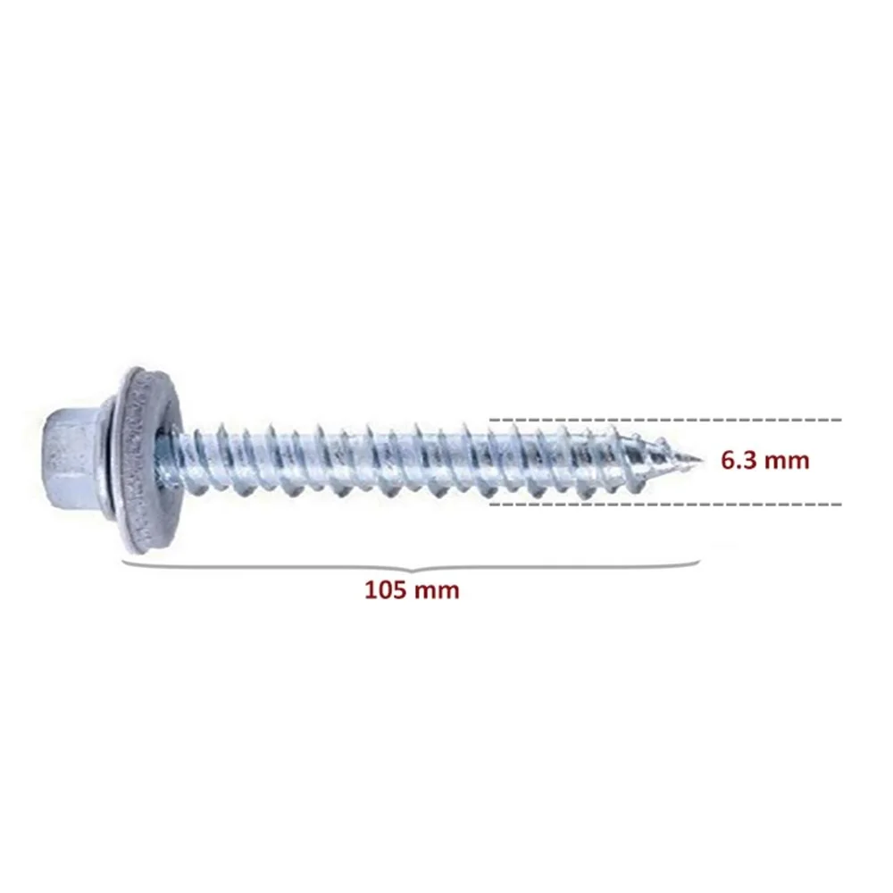 Ahşap Çatı Vidası 6.3x105mm