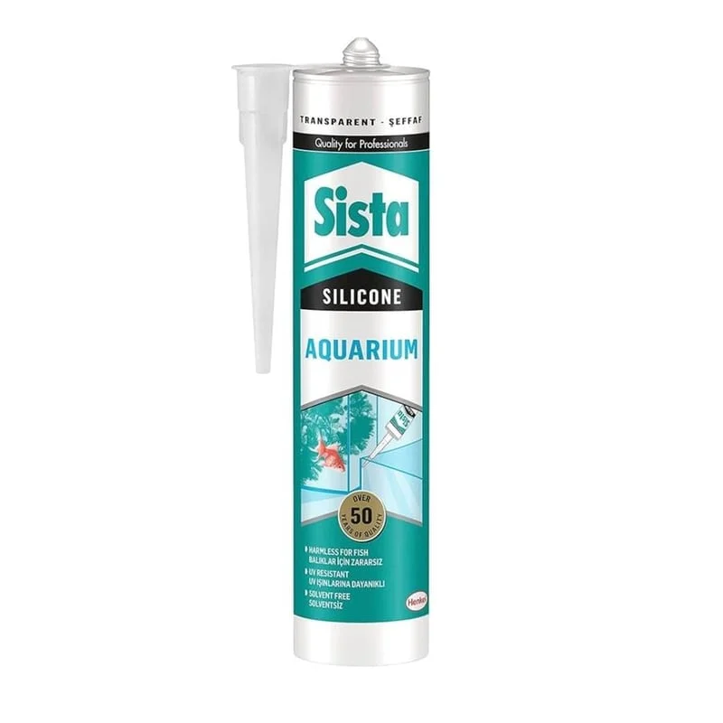 Sista Akvaryum Silikon Kartuş Şeffaf 310 Ml