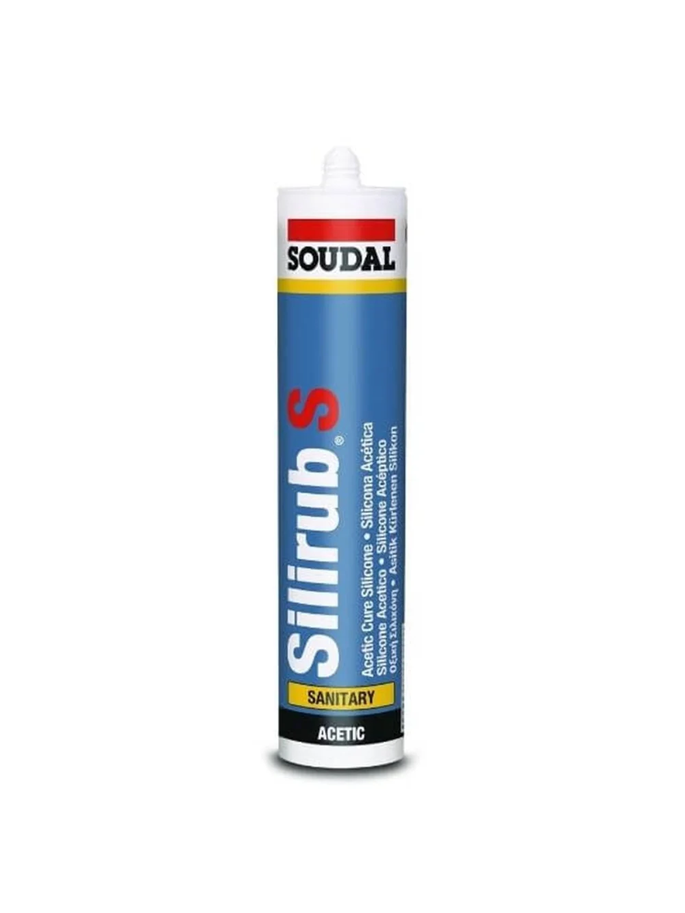 Soudal Silirub S Genel Amaçlı Silikon Kartuş 280Ml
