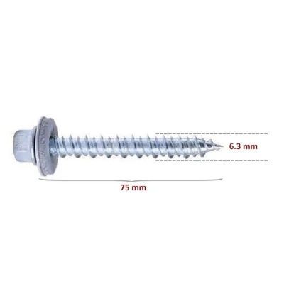Ahşap Çatı Vidası 6.3x75mm